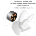 Mini USB Handheld Fan Rechargeable Portable Desktop Phone Holder