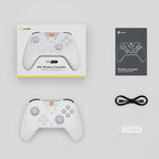 EasySMX X05 Wireless Gamepad Hall RGB Effect Controller For PC / Phone / Switch / Steam Deck, Green, White