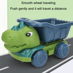 Children Dinosaur Engineering Car Shovel Beach Toys Set Baby Outdoor Water Dredging Tool, 8295-67 (Dark Green), 8295-67 (Light Green), 8295-67A (Dark Green), 8295-67A (Light Green), 8295-67B (Dark Green), 8295-67B (Light Green)