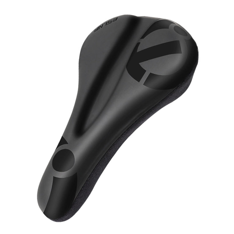 ESLNF Mountain Bike Saddle Cover Cycling Shock Absorbing Saddle Gear, Round Logo, Honeycomb