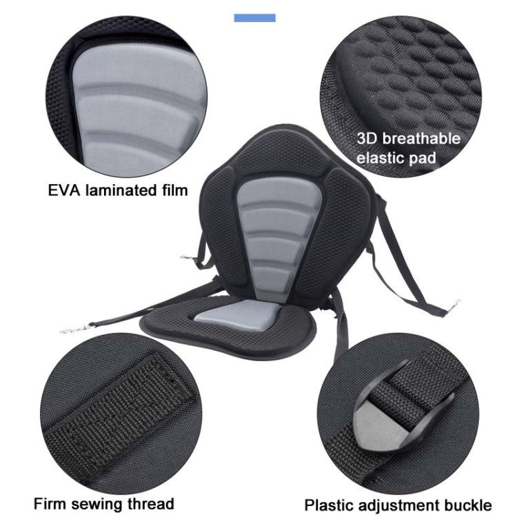 Surfboard Backrest Cushion Removable Adjustable Kayak Seat