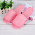 Disposable Linen Slippers Guesthouse Hotel Beauty Salon Home Anti-slip Slippers, Red (Half Wrapped), Blue (Half Wrapped), Gray (Half Wrapped), Red (All Wrapped), Blue (All Wrapped), Gray (All Wrapped)