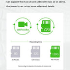 3 Lens HD 1080P Infrared Night Vision WIFI Mobile Phone Playback Driving Recorder