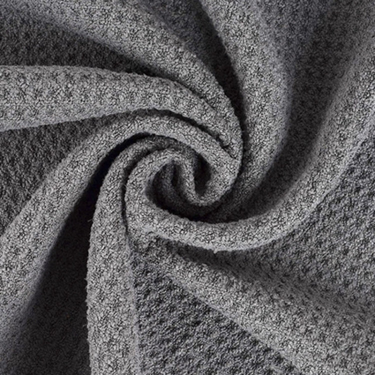 Magnetic Golf Towel Microfiber Waffle Pattern Golf Cleaning Towel, Black, Gray, White