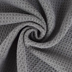 Magnetic Golf Towel Microfiber Waffle Pattern Golf Cleaning Towel, Black, Gray, White