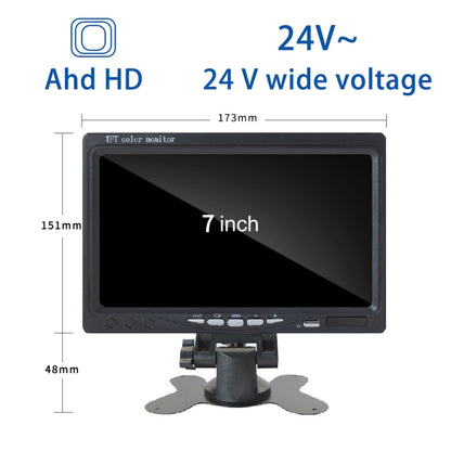 7 Inch Two-Way Display With Reverse Detection Digital Radar
