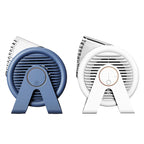 F7 Snail-shaped Desktop Mini Portable Bladeless Air Circulation Fan, F7 (White), F7 (Blue)