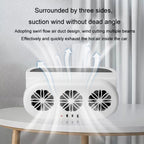 USB Plug-In Car Window Exhaust Fan Car Air Circulation Cooling Ventilation Fan, Solar White, Solar Black, White, Black