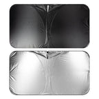 Car Sunshade Summer Front Windshield Sunscreen Heat Insulation Folding Car Sunshade Curtain