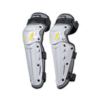 SULAITE Motorcycle Outdoor Riding Breathable Protective Equipment, 2pcs /Set Knee Pads Gray, 4pcs /Set Knee Elbow Pads Gray, 2pcs /Set Elbow Pads Gray