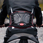 SULAITE Motorcycle Riding Breathable Anti-Fall Belt, Red S/M, Red L/XL, Yellow S/M, Yellow L/XL