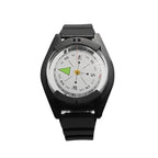 Silicone Strap Waterproof Portable Outdoor Wristwatch Style Compass, P304