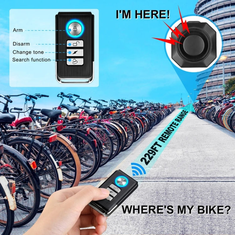 Electric Motorcycle / Bike Anti-theft Alarm Home Wiring Free Vibration Alarm, SF32R+03C