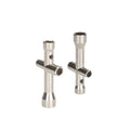 3D Printer Cross Wrench Mini Socket M2/M2.5/M3/M4 Screw Nut Tool, 2pcs