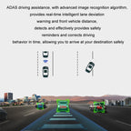 Android ADAS HD Night Vision 1080P USB Driving Recorder, Single Lens, Dual Lens, Single Lens WIFI Version