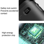 JisuLife Life9 High Speed Handheld Small Fan Mini Portable USB Rechargeable Desktop Cooling Electric Fan, 3600mAh