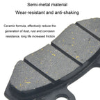 Motorcycle TBT Brake Pads Electric Vehicle Disc Brake Pads Battery Car Parts Dual Pump CBX Brake Pads, 2pcs /Pair