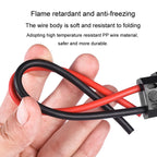 2pcs Electric Motorcycle Charging Port Three Hole Socket Charger Socket With Cover