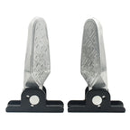 Electric Motorcycle Folding Foot Pegs Modification Pedal Pad Footrests, All Aluminum, With Anti-slip Pad