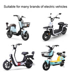 Electric Motorcycle Folding Foot Pegs Modification Pedal Pad Footrests, All Aluminum, With Anti-slip Pad