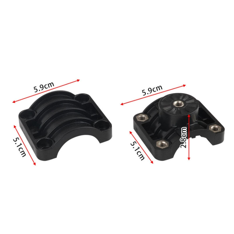 For Panoptix Livescope LVS32 Perspective Mode Transducer Bracket, 010-12676-15, 010-12970-00