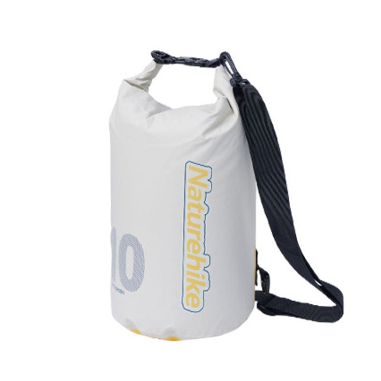 Naturehike Rafting Waterproof Bag Dry Wet Separate Shoulder Bag Outdoor Swimming Pack, 10L White, 15L White, 25L White, 10L Yellow, 15L Yellow, 25L Yellow, 10L Green, 15L Green, 25L Green