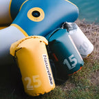 Naturehike Rafting Waterproof Bag Dry Wet Separate Shoulder Bag Outdoor Swimming Pack, 10L White, 15L White, 25L White, 10L Yellow, 15L Yellow, 25L Yellow, 10L Green, 15L Green, 25L Green