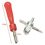 3pcs /Set Tire Valve Installation Repair Removal Wrench Tools