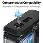 For Insta360 Ace Pro Camera TELESIN 45m Waterproof Case Underwater Diving Housing Cover, Waterproof Case
