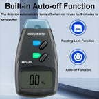 MD-2G 2 Pin LCD Screen Digital Display Wood Moisture and Humidity Detector, MD-2G