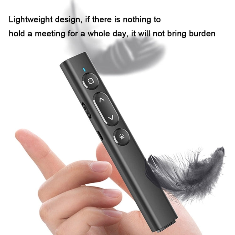 B2 2.4GHz Dual-Mode Conference PPT Wireless Page Turning Pen Multimedia Infrared Laser Pointer, B2 (White), B2 (Pink)