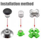 Gamepad Metal Buttons Mushroom Head Magnetic Base Cross Keys Accessory Set, For PS5 32pcs /Set, For PS5 Joystick 8pcs /Set, For PS5 20pcs /Set, For PS5 Cross Key 3pcs /Set, For PS4 32pcs /Set, For PS4 Joystick 8pcs /Set, For PS4 20pcs /Set             ...