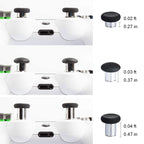 Gamepad Metal Buttons Mushroom Head Magnetic Base Cross Keys Accessory Set, For PS5 32pcs /Set, For PS5 Joystick 8pcs /Set, For PS5 20pcs /Set, For PS5 Cross Key 3pcs /Set, For PS4 32pcs /Set, For PS4 Joystick 8pcs /Set, For PS4 20pcs /Set             ...