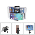 Universal 2 in 1 Tablet Phone Holder Clip Tripod Adapter Mount, 2 in 1