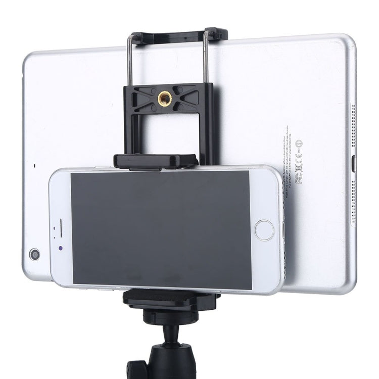 Universal 2 in 1 Tablet Phone Holder Clip Tripod Adapter Mount, 2 in 1