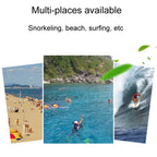 Swimming Training Duck Palm Webbing Multifunctional Snorkeling Gloves, S, M, L