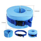 Thickened Large Buoyant Arm Swimming Ring Adult Tie Leg Floatation Ring