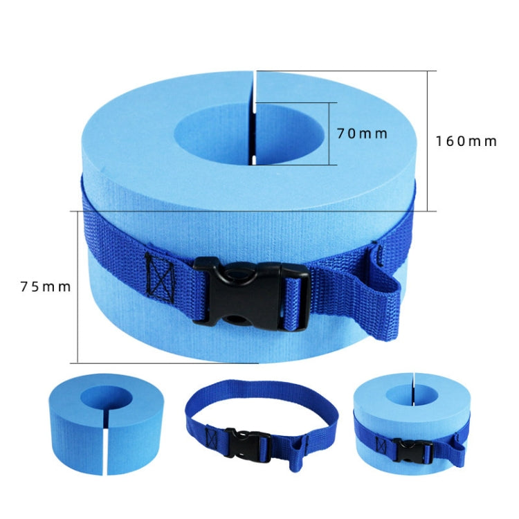 Thickened Large Buoyant Arm Swimming Ring Adult Tie Leg Floatation Ring