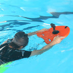 Swimming Floating Board Cell Phone Camera Shooting Auxiliary Equipment, With Phone Stand+Traction Rope+Waterproof Bag, With Camera Stand+Traction Rope