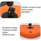 Swimming Floating Board Cell Phone Camera Shooting Auxiliary Equipment, With Phone Stand+Traction Rope+Waterproof Bag, With Camera Stand+Traction Rope