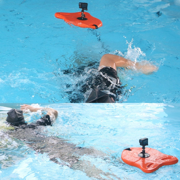 Swimming Floating Board Cell Phone Camera Shooting Auxiliary Equipment, With Phone Stand+Traction Rope+Waterproof Bag, With Camera Stand+Traction Rope