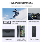 High-Definition Night Vision Portable Outdoor Sports Recorder Camera, CS11