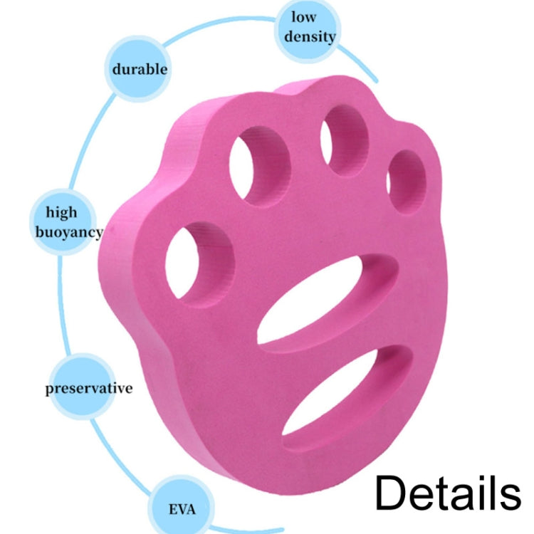 1pair Adult Children Swimming Hand Grip Floating Board Thickened Water Beater Board, Round Simple Dark Blue, Round Comfort Light Blue, Meow Paw Rose Red, Oval Dark Blue