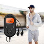 M01 Mini Portable Rechargeable FM / AM Radio With Backlight, M01