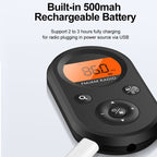 M01 Mini Portable Rechargeable FM / AM Radio With Backlight, M01