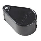Handheld Portable 30mm Double Open 10X HD Folding Magnifier