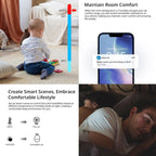 Wireless Temperature And Humidity Sensor Detector Smart Home, Sonoff SNZB-02P