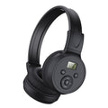 F4 Digital Display Automatic Scanning Foldable FM Radio Headphone, Charging Version, Battery Version
