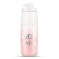 WEST BIKING 750ML Bicycle Water Bottle Portable Outdoor Cycling Water Cup, White Pink Gradient, Black Gray Gradient, Blue Gradient, Dark Green Gradient, Green Pink Gradient, Yellow Green Gradient, Black Green Gradient, Black Red Gradient               ...