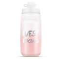 WEST BIKING 620ML Bicycle Water Bottle Portable Outdoor Cycling Water Cup, White Pink Gradient, Black Gray Gradient, Blue Gradient, Dark Green Gradient, Green Pink Gradient, Yellow Green Gradient, Black Green Gradient, Black Red Gradient               ...